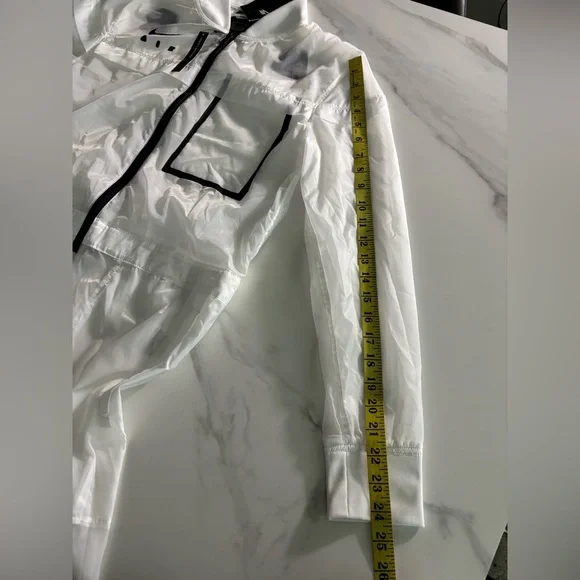 Nike Activewear Women's Sheer White Jumpsuit sz S